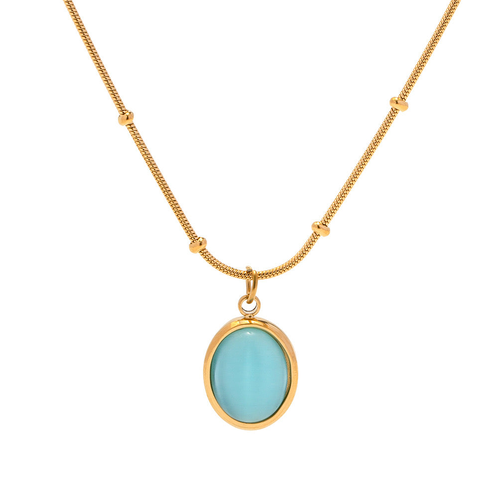 Angel Aqua Necklace