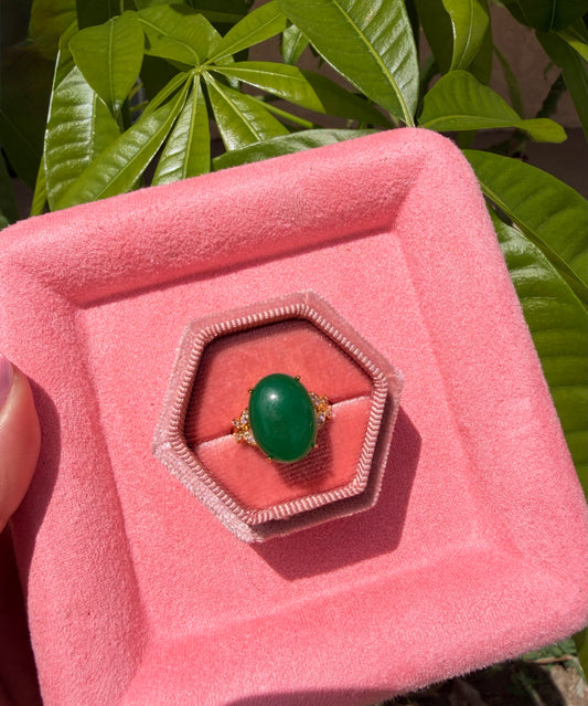 Malachite Muse Ring
