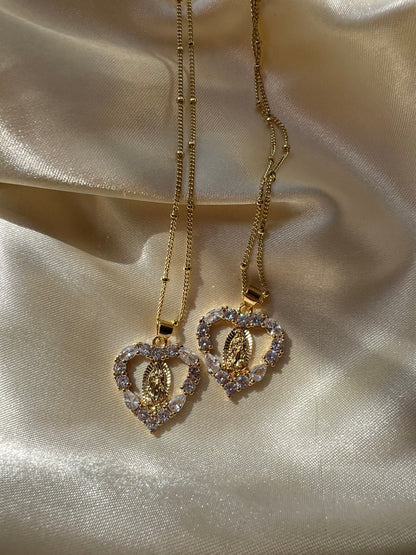 Faithful Mary Necklace