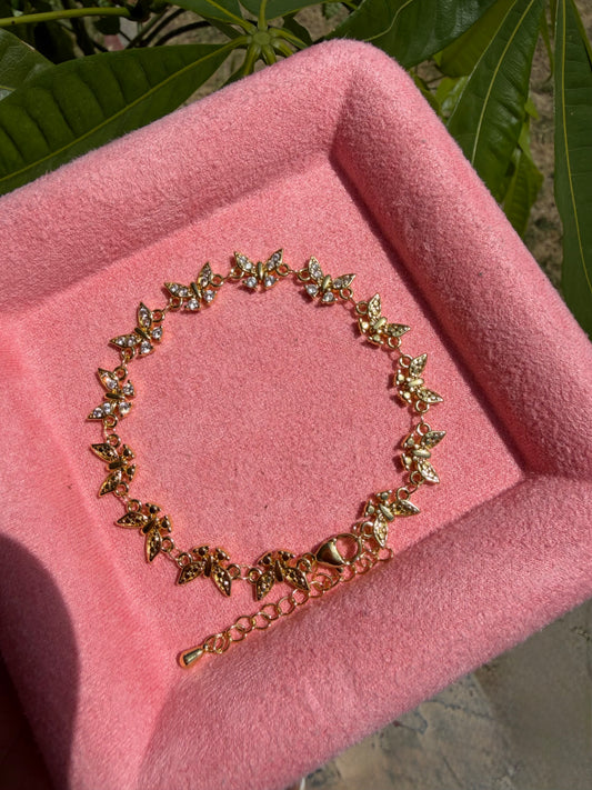 Dainty Butterfly Bracelet