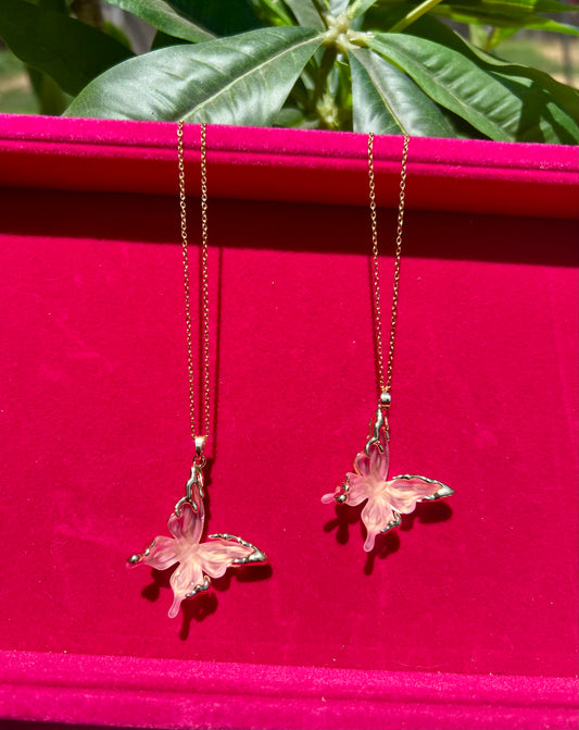 Golden Flutter Necklace