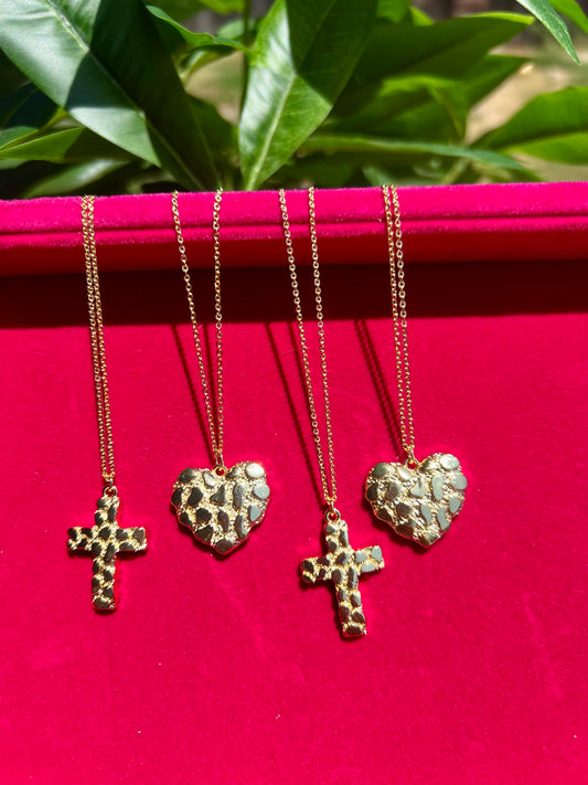 Love Nugget Necklace (Heart)