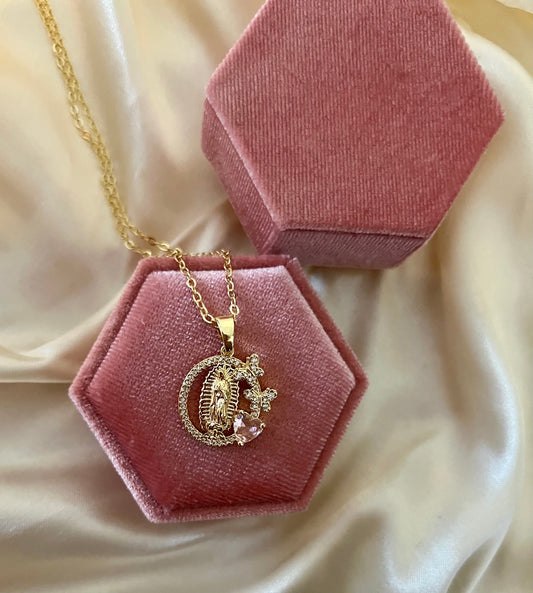 Virgencita Butterfly Necklace