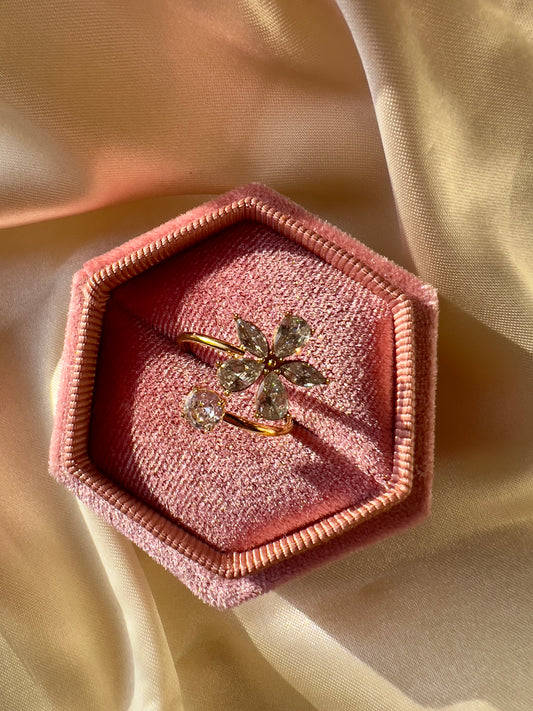 Flora Open Ring