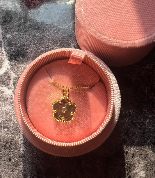 Golden Petal Necklace