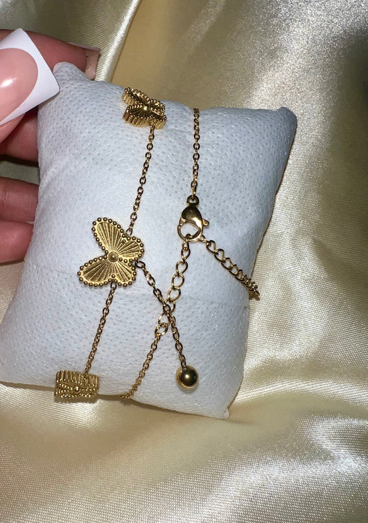 Golden Flutter Bracelet