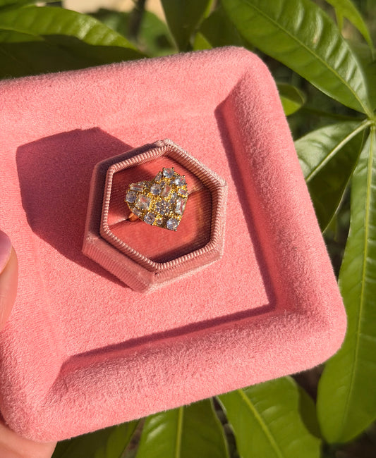 Luxe Sparkle Ring Gold