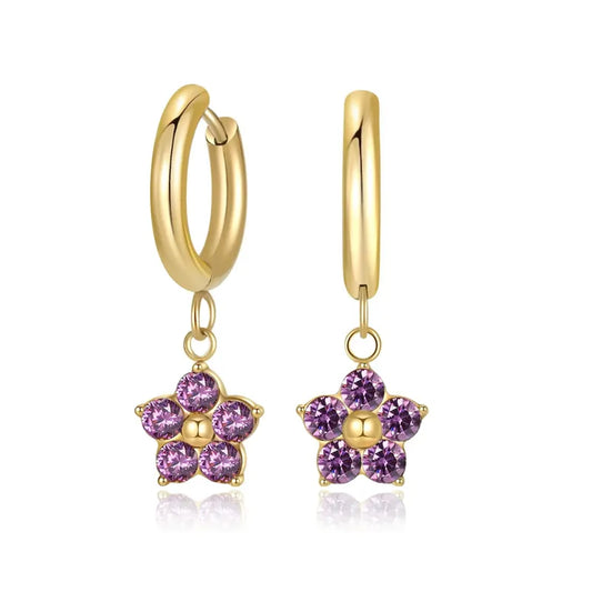 Tiny Bloom Hoops