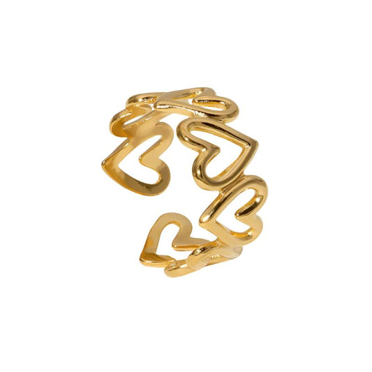 "Wrapped in Love" Open Cuff Ring